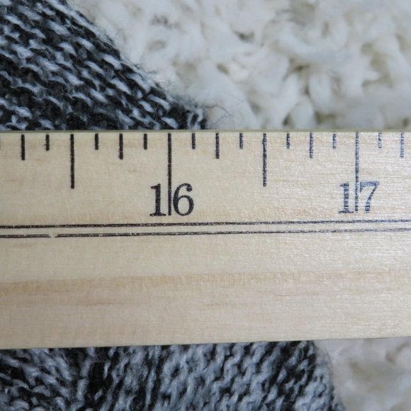 Ambiance* Women's Crochet Knitted Long Sleeve Open Cardigan Sweater~ Size Medium - Picture 9 of 12